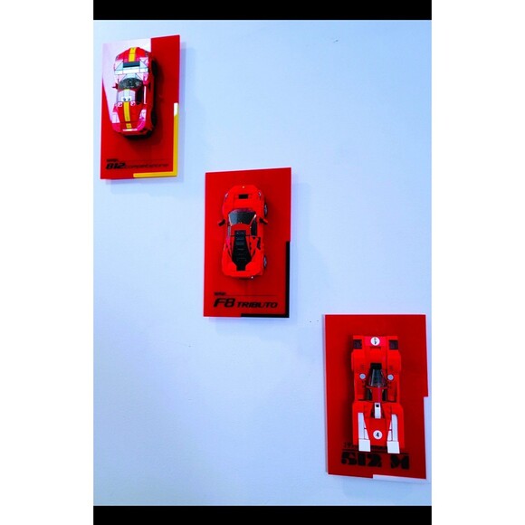 Display frame for LEGO Ferrari 812 Competizione By PLATE-IT - Picture 7 of 7
